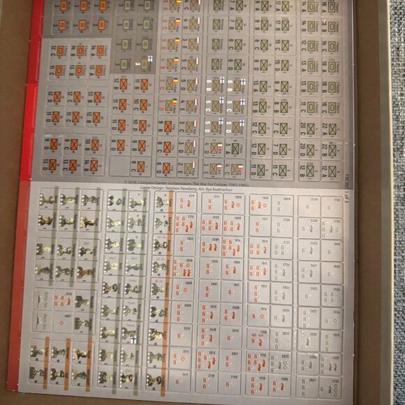 Lebensraum: The War For Europe, 1941-1945 (open, unpunched) Compass Games 1046 - Picture 9 of 12